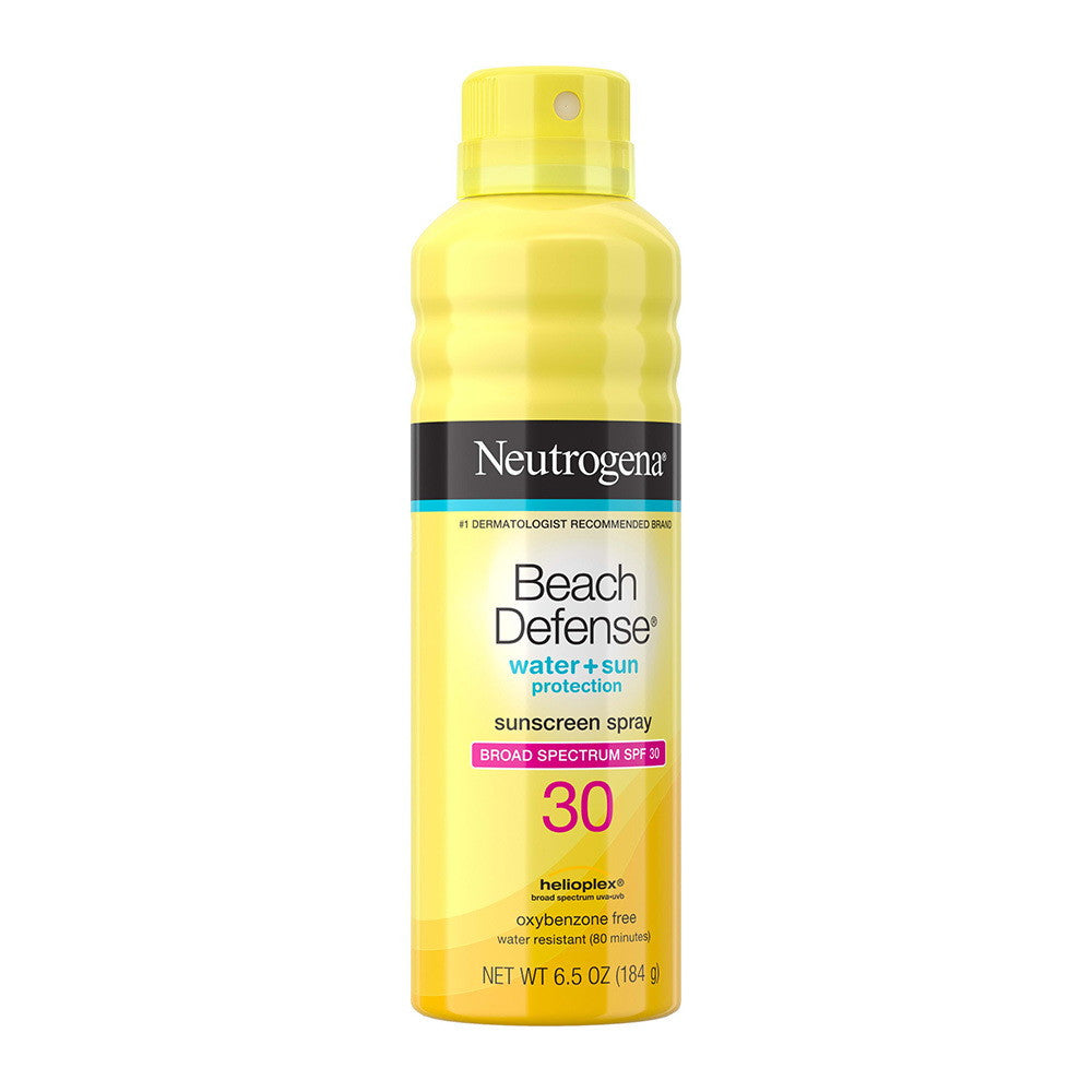 Neutrogena Beach Defense Body Spray, Broad Spectrum SPF30, 6.5 Oz